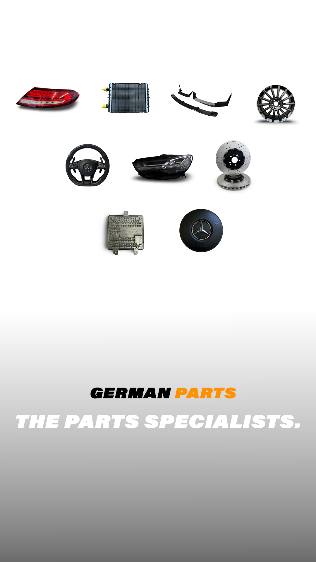 German Parts Banner image