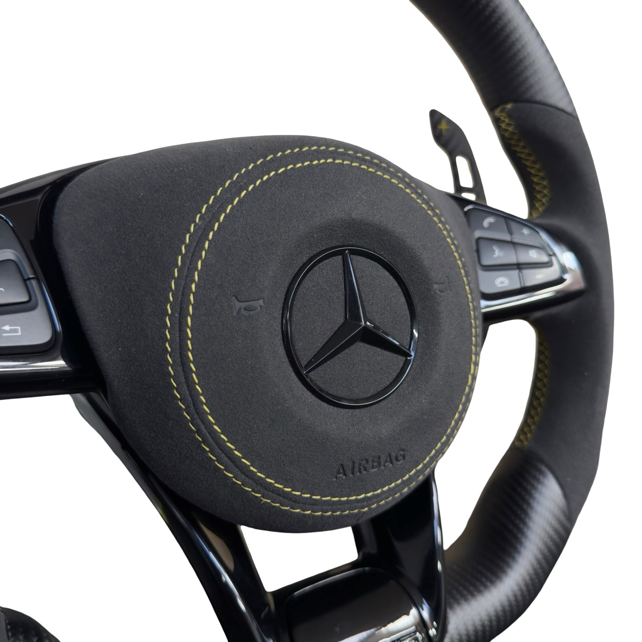 MERCEDES AMG GT C190 W190 AMG Custom Multifunction Steering Wheel - GERMAN PARTS