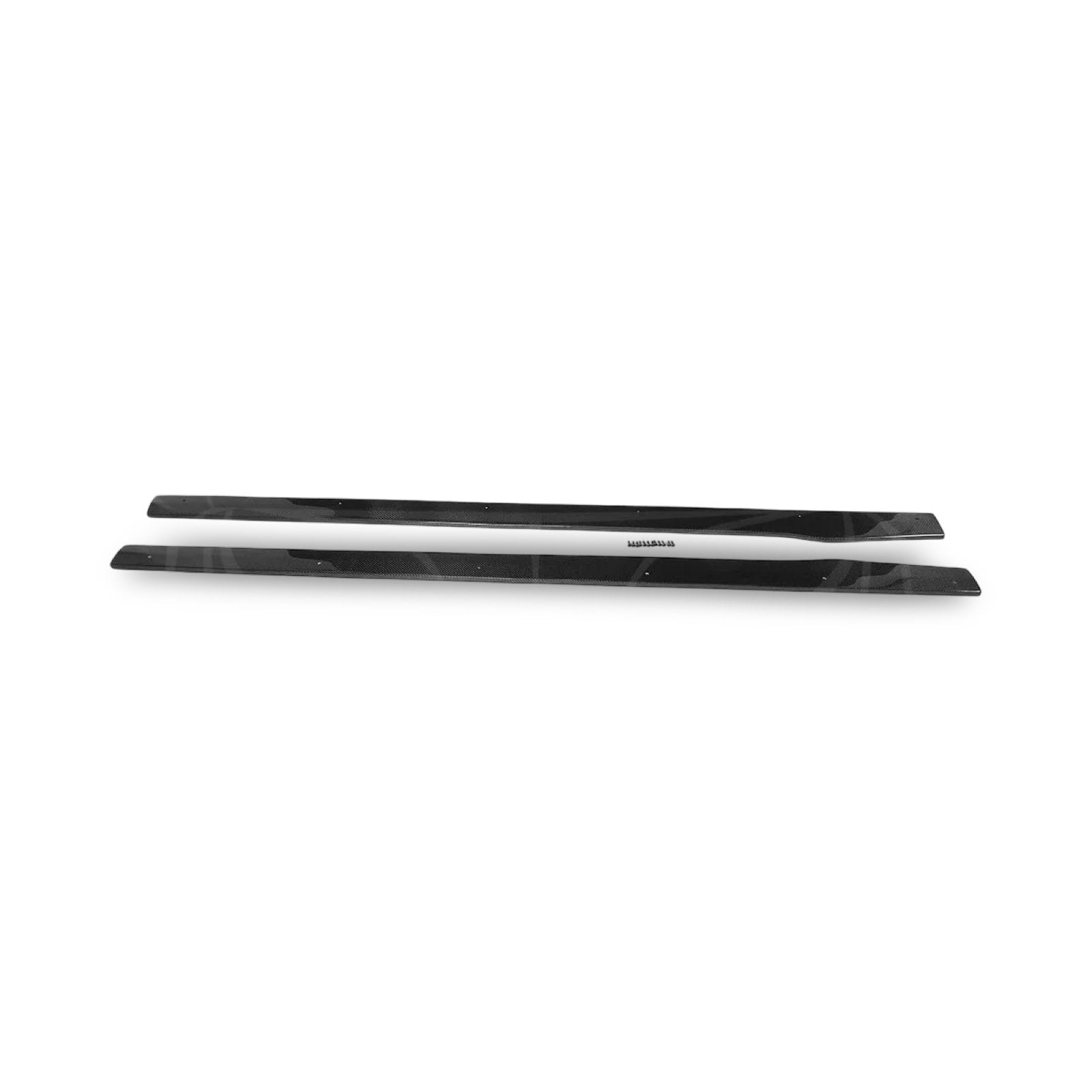 MERCEDES C63 W205 COUPE / SALOON CARBON SIDE SKIRTS - 1ST EDITION - GERMAN PARTS