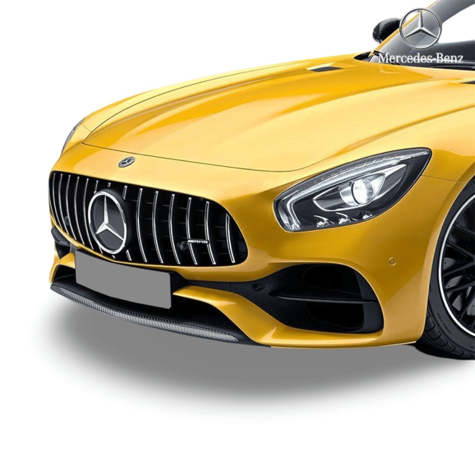Mercedes AMG GTC GTS C190 Carbon Front Bumper Trim A1908859303 - GERMAN PARTS
