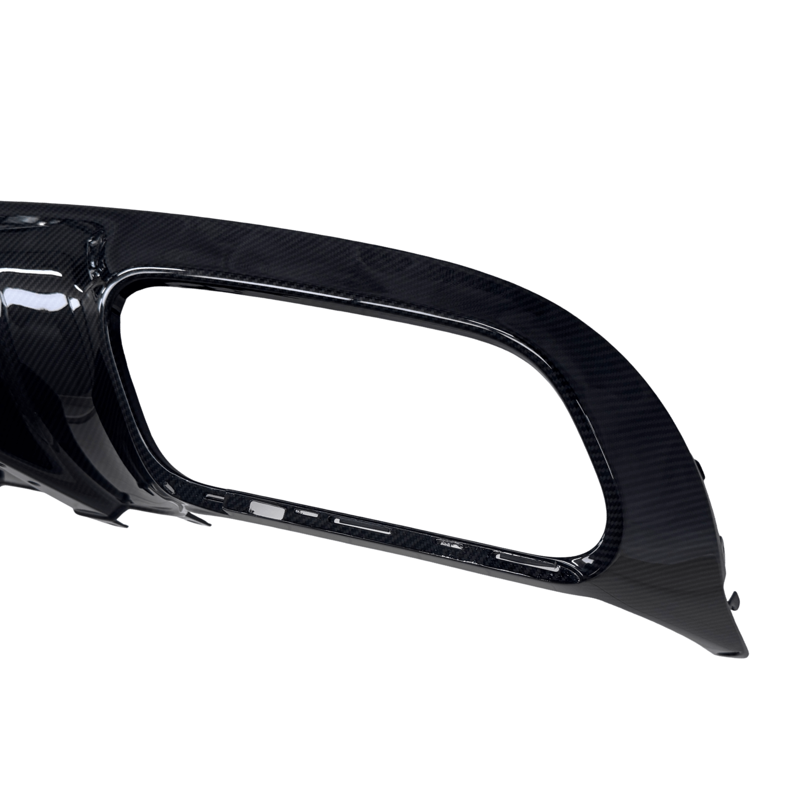 Mercedes C63 / C63s W205 Facelift Carbon Fibre Rear Bumper Diffuser OEM A2058857203 - GERMAN PARTS