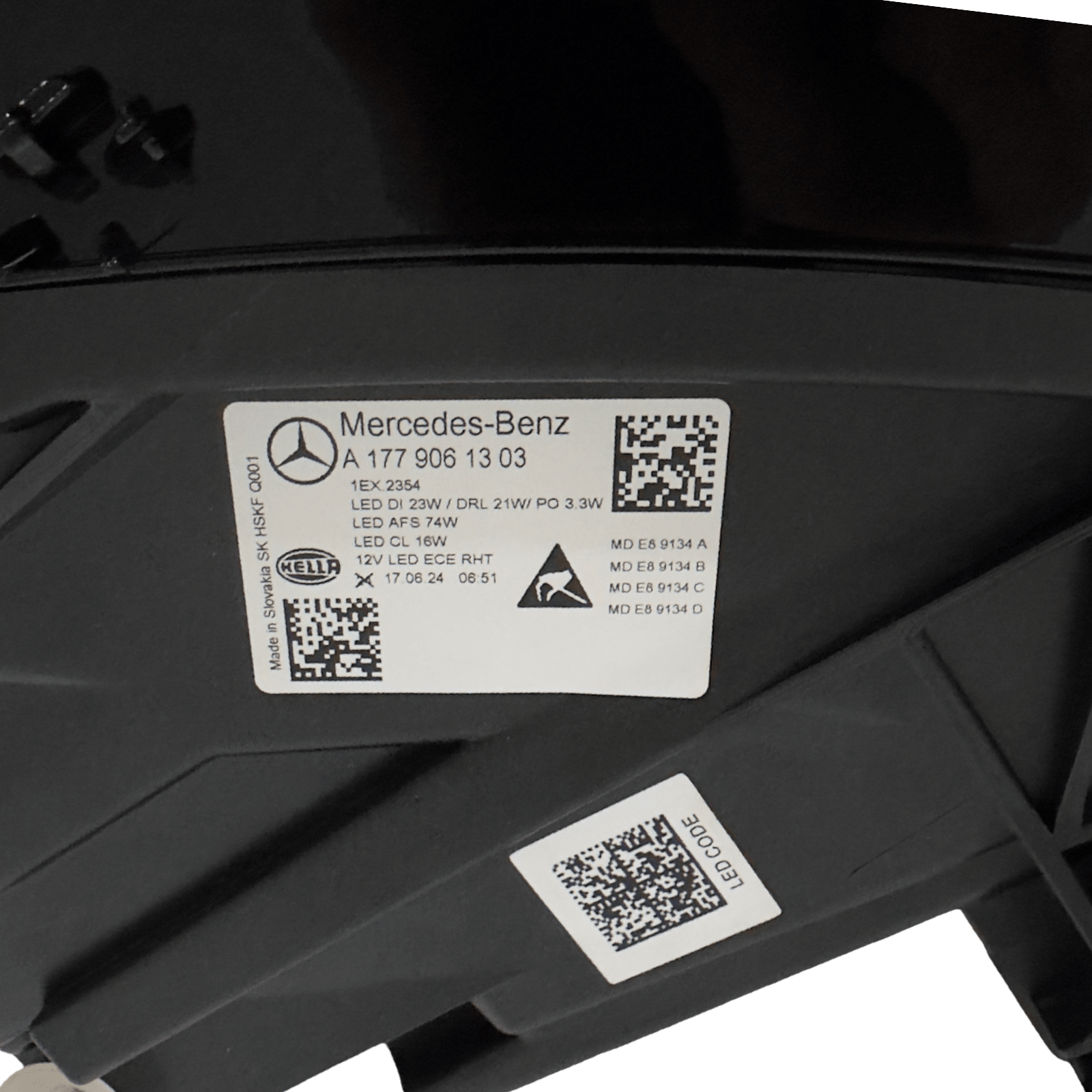 MERCEDES A CLASS W177 left side multibeam LED headlight A1779061303 - GERMAN PARTS