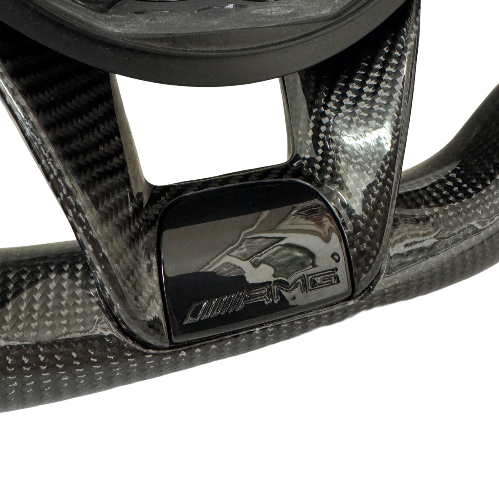 MERCEDES AMG CARBON FIBRE FULLY CUSTOMISABLE STEERING WHEEL 2014 - 2018 MODELS - GERMAN PARTS