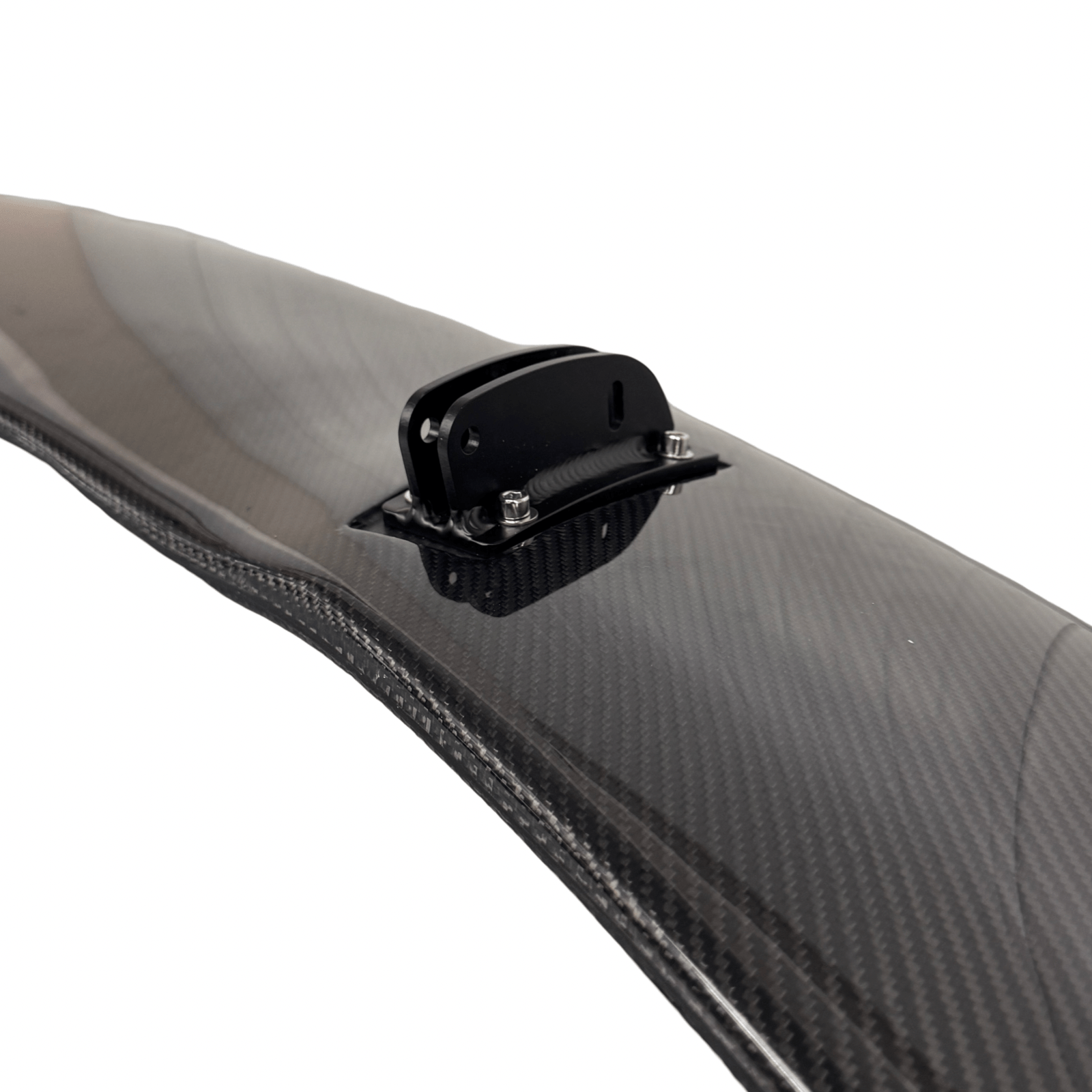 Static rear wing and base in carbon for AMG GT, GTS, and GTC