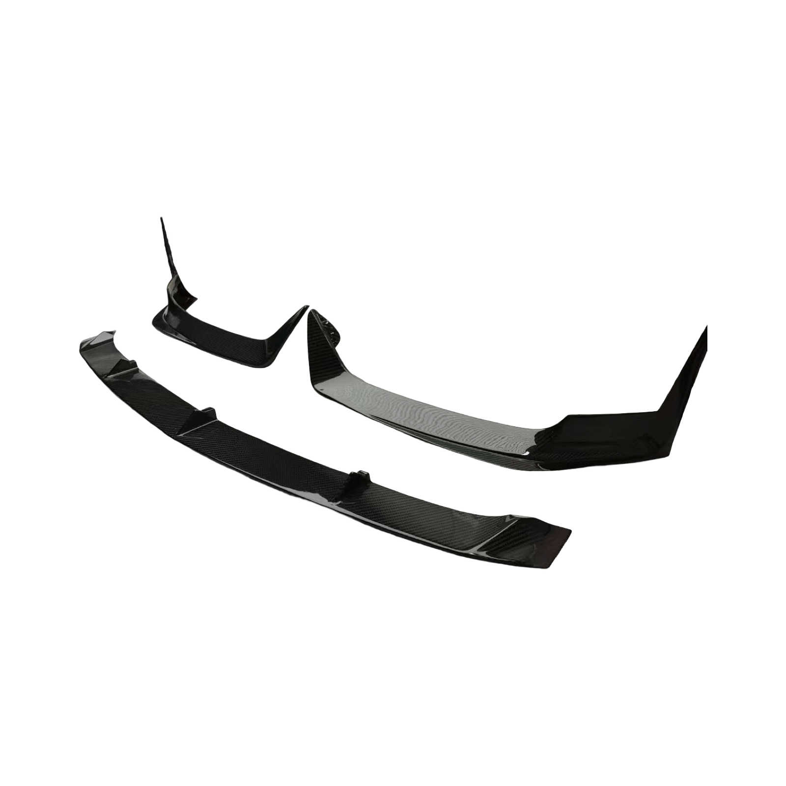 Mercedes AMG GT GTS GTC W190 C190 Carbon Front Splitter 2017 + - GERMAN PARTS