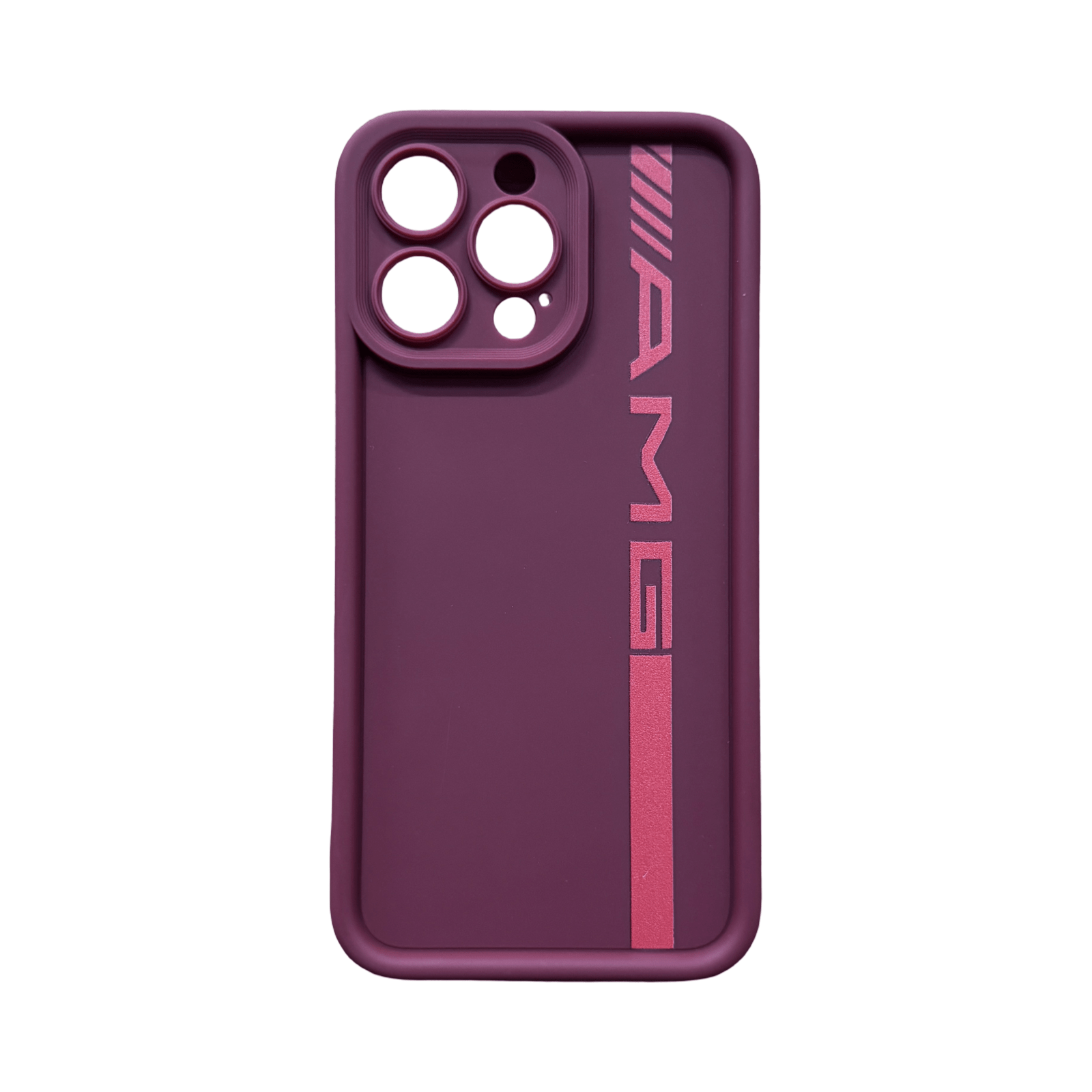 MERCEDES AMG IPHONE CASE - PURPLE / RED - GERMAN PARTS