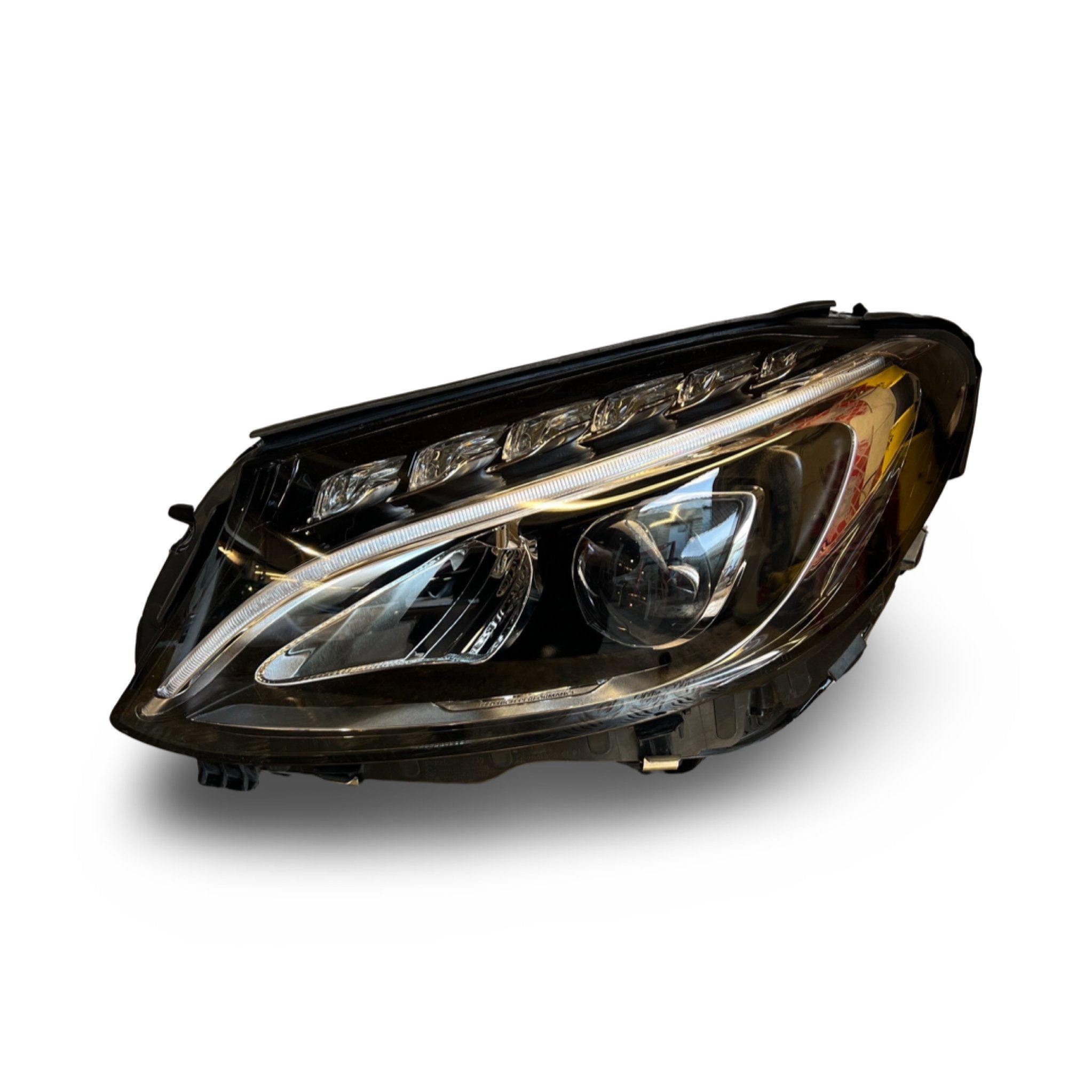 MERCEDES C CLASS W205 left headlight static LED - GERMAN PARTS