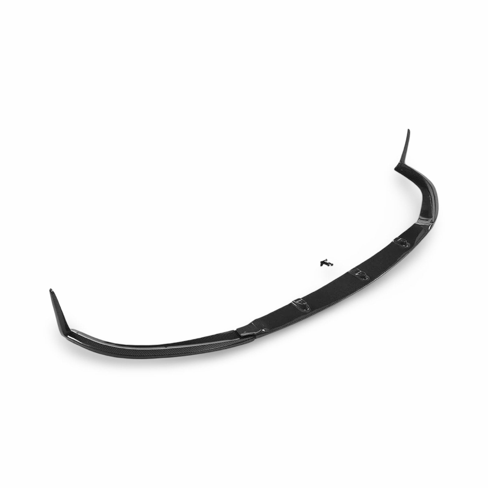 MERCEDES C63 W205 COUPE / CONVERTIBLE FRONT CARBON SPLITTER - 1ST EDITION - GERMAN PARTS