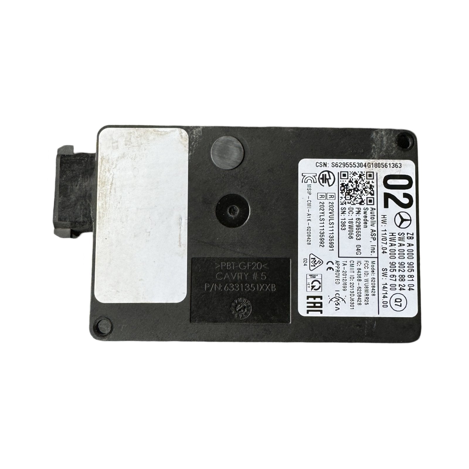 MERCEDES Distance Assist Radar Sensor OEM A0009058104 - GERMAN PARTS