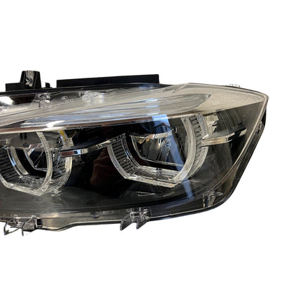 BMW 3 SERIES F30 F31 left side LED headlight LCI shadow edition 8492471 - GERMAN PARTS 