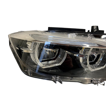 BMW 3 SERIES F30 F31 right side LED headlight LCI shadow edition 8492472 - GERMAN PARTS 
