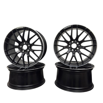 Genuine Mercedes C63 / C63S AMG W205 Multi Spoke 19 Inch Alloys Set of 4 A2054011800 A2054011700 - GERMAN PARTS 