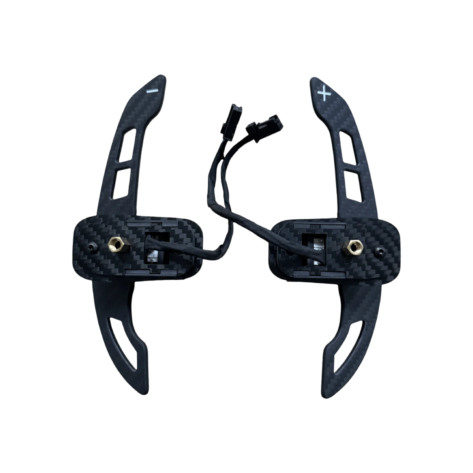 Mercedes AMG Steering Wheel Magnetic Paddle shifters 2015 - 2022 (CARBON) A0005453868 A0005453768 VERSION 1