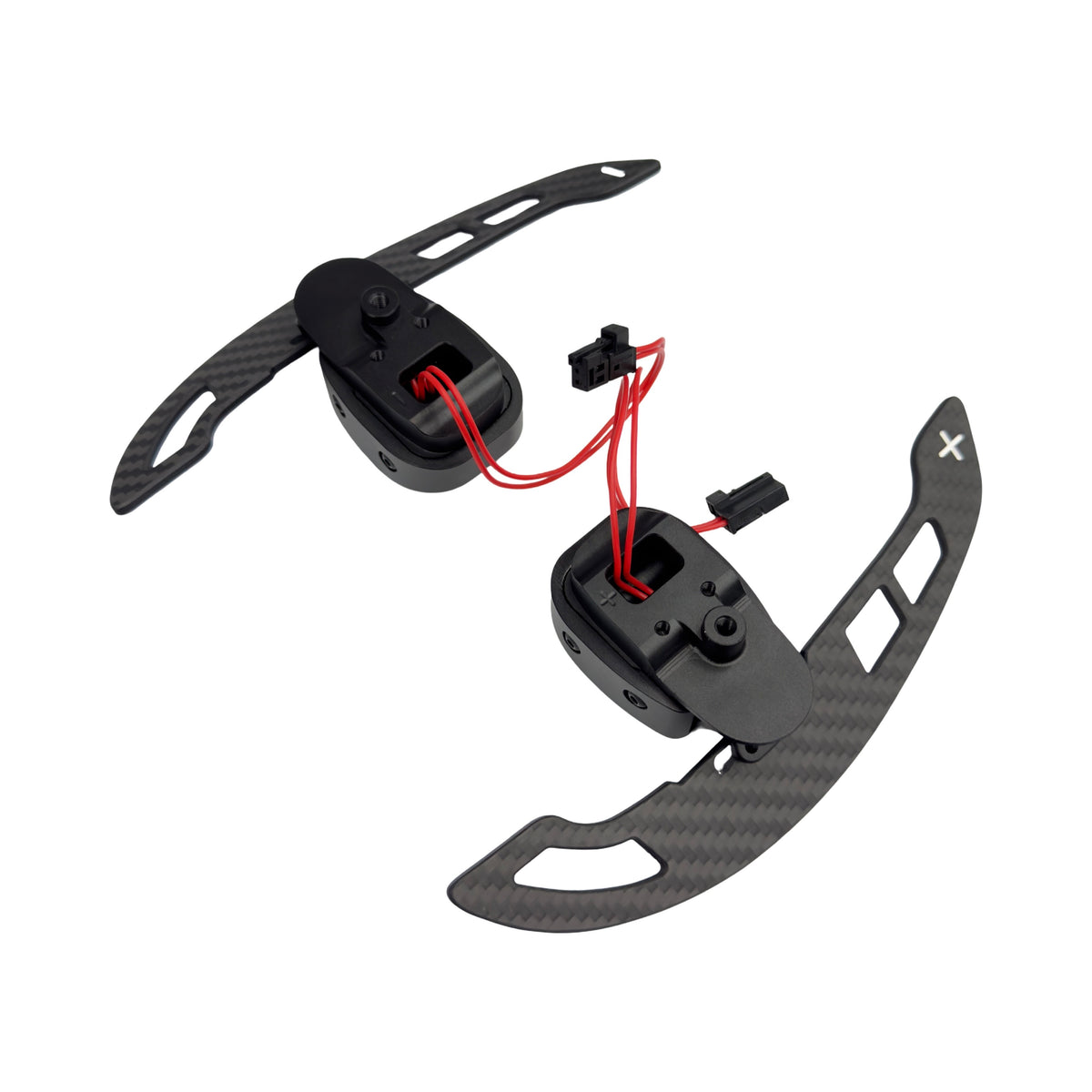 Mercedes AMG Steering Wheel Magnetic Paddle shifters 2015 - 2022 (CARBON) A0005453868 A0005453768