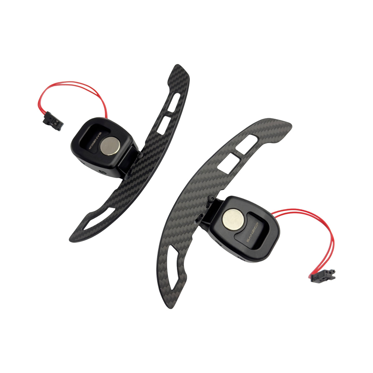 Mercedes AMG Steering Wheel Magnetic Paddle shifters 2015 - 2022 (CARBON) A0005453868 A0005453768
