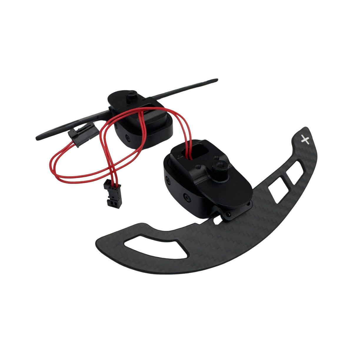 Mercedes AMG Steering Wheel Magnetic Paddle shifters 2015 - 2022 (CARBON) A0005453868 A0005453768