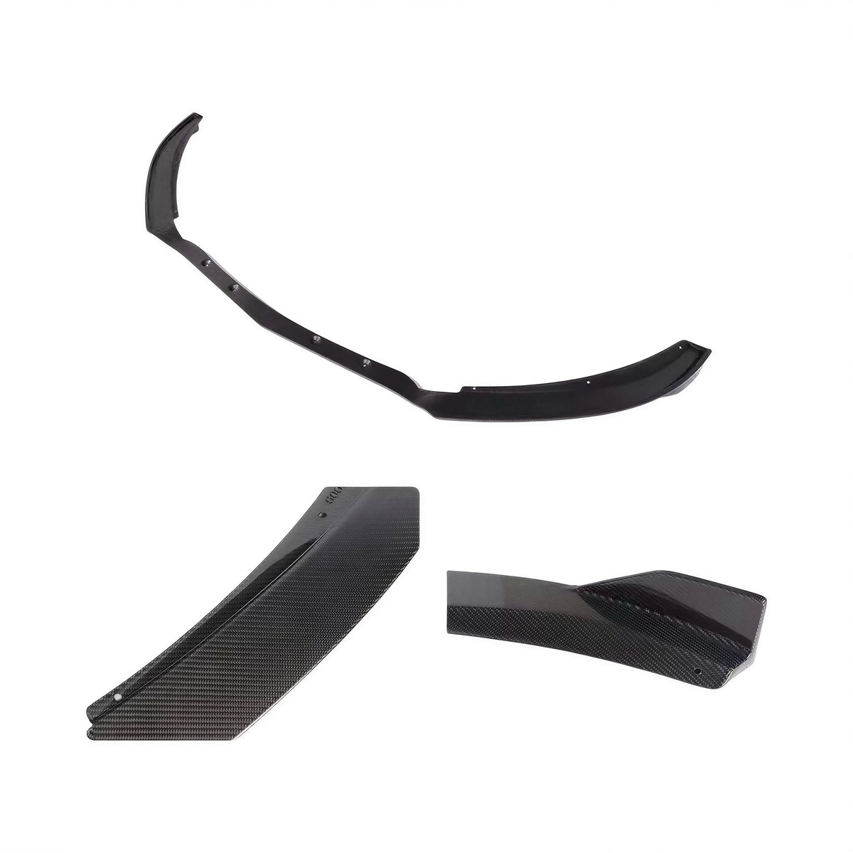 Mercedes AMG GTR C190 Front Bumper Carbon Lip Splitter 2017 - 2022