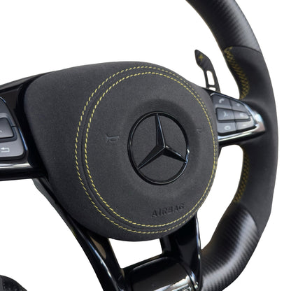 MERCEDES AMG GT C190 W190 AMG Custom Multifunction Steering Wheel - GERMAN PARTS 