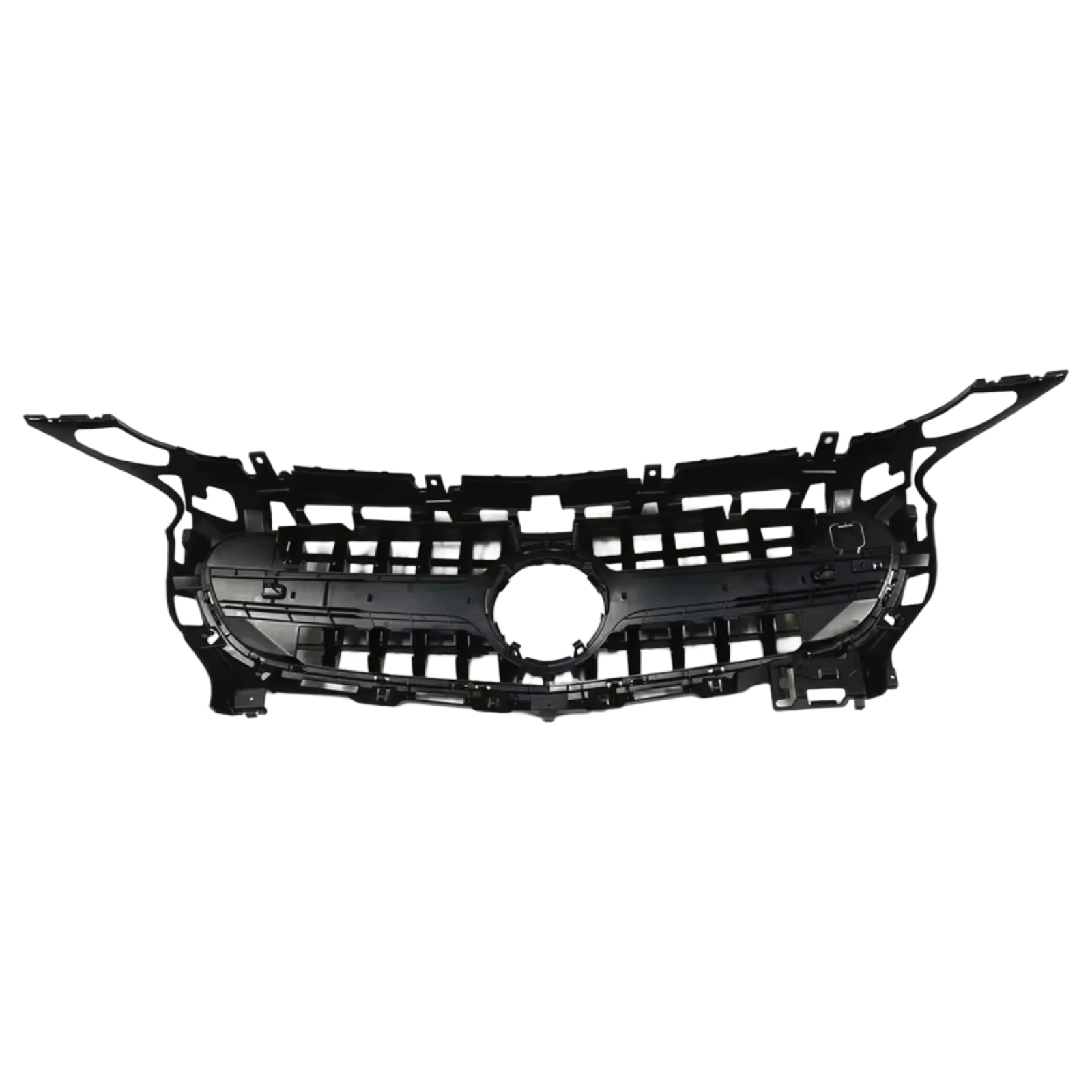 MERCEDES AMG GT R190 C190 PANAMERICANA GRILLE GLOSS BLACK 2015 - 2017 - GERMAN PARTS 