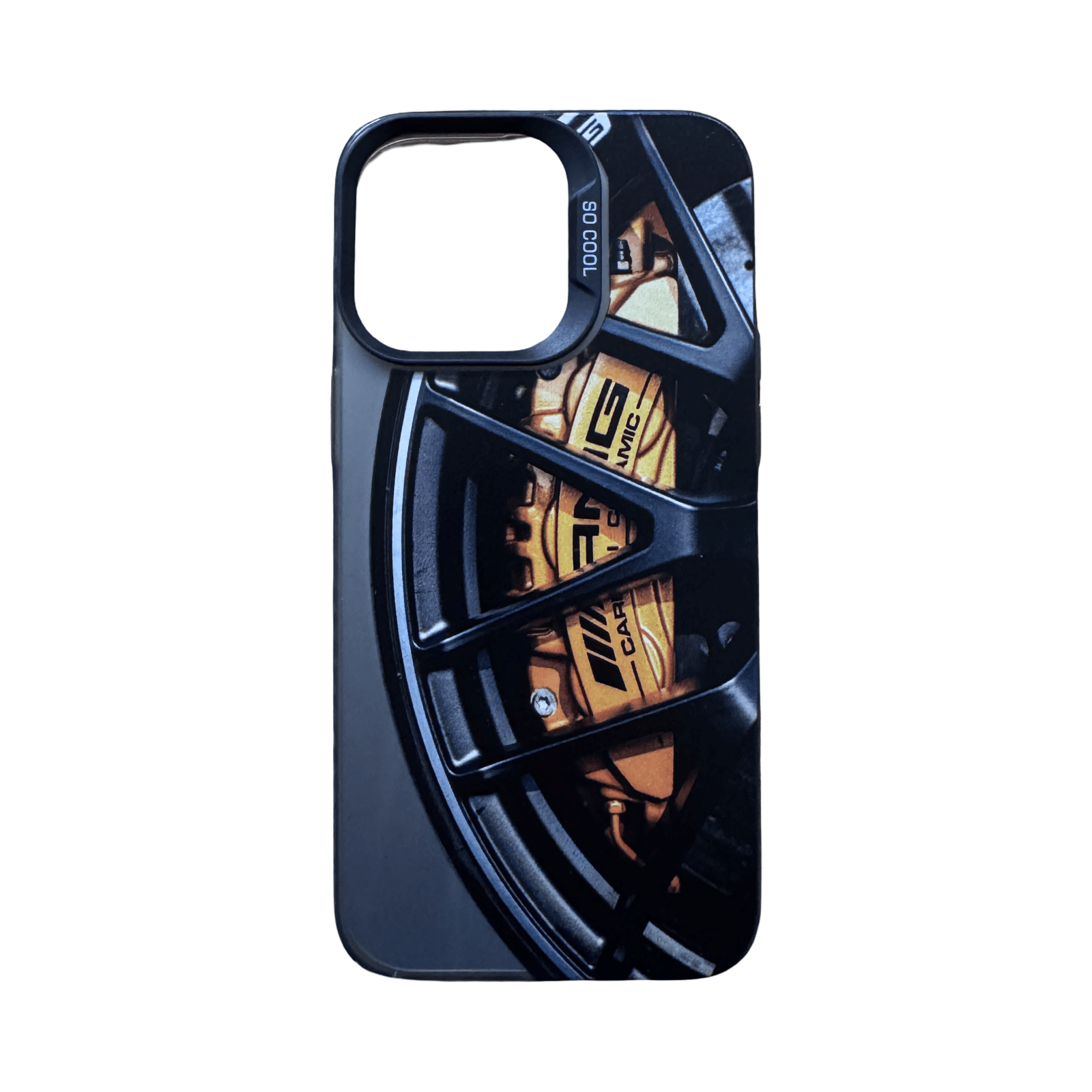 MERCEDES AMG IPHONE CASE - BLACK / CERAMIC / SILVER - GERMAN PARTS 