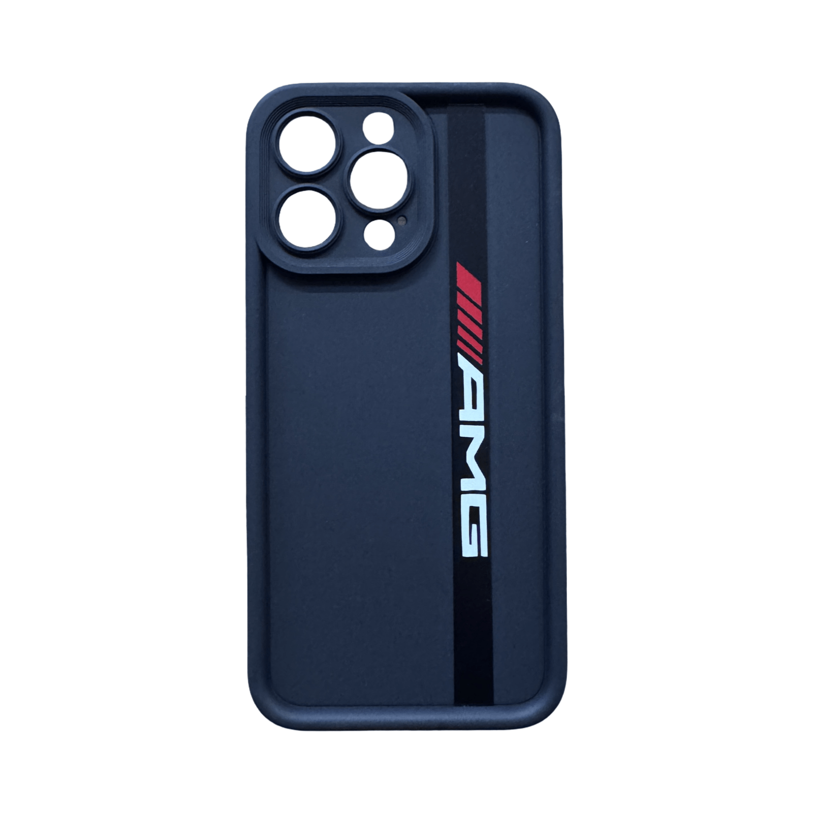MERCEDES AMG IPHONE CASE - BLACK / RED / WHITE - GERMAN PARTS 