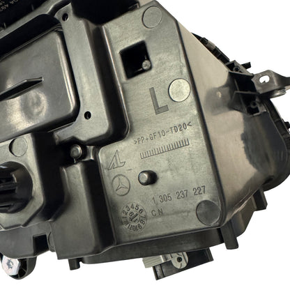MERCEDES C CLASS W205 left headlight static LED A2059067503 - GERMAN PARTS 