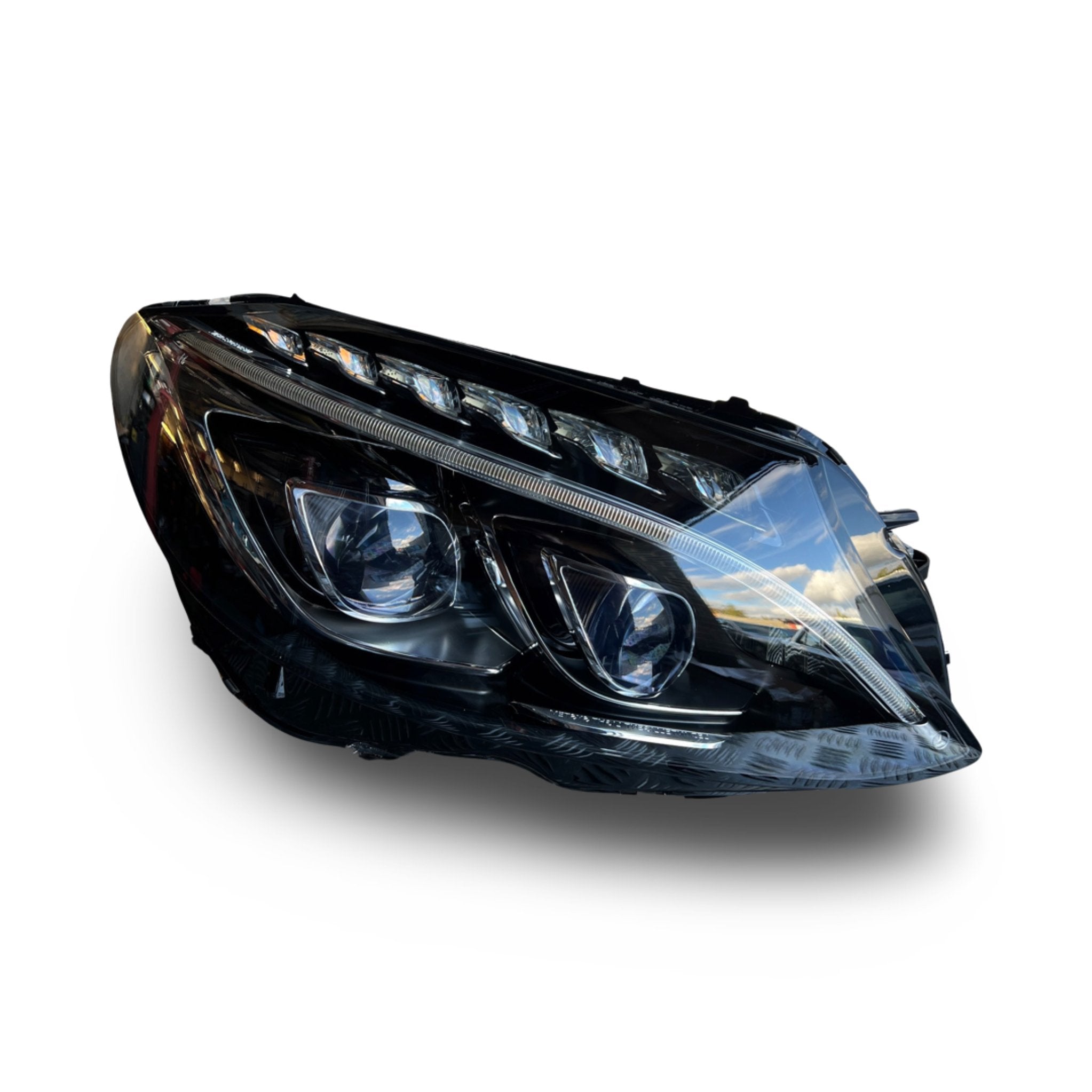 MERCEDES C CLASS W205 right side LED intelligent headlight PFL A2059068202 - GERMAN PARTS 