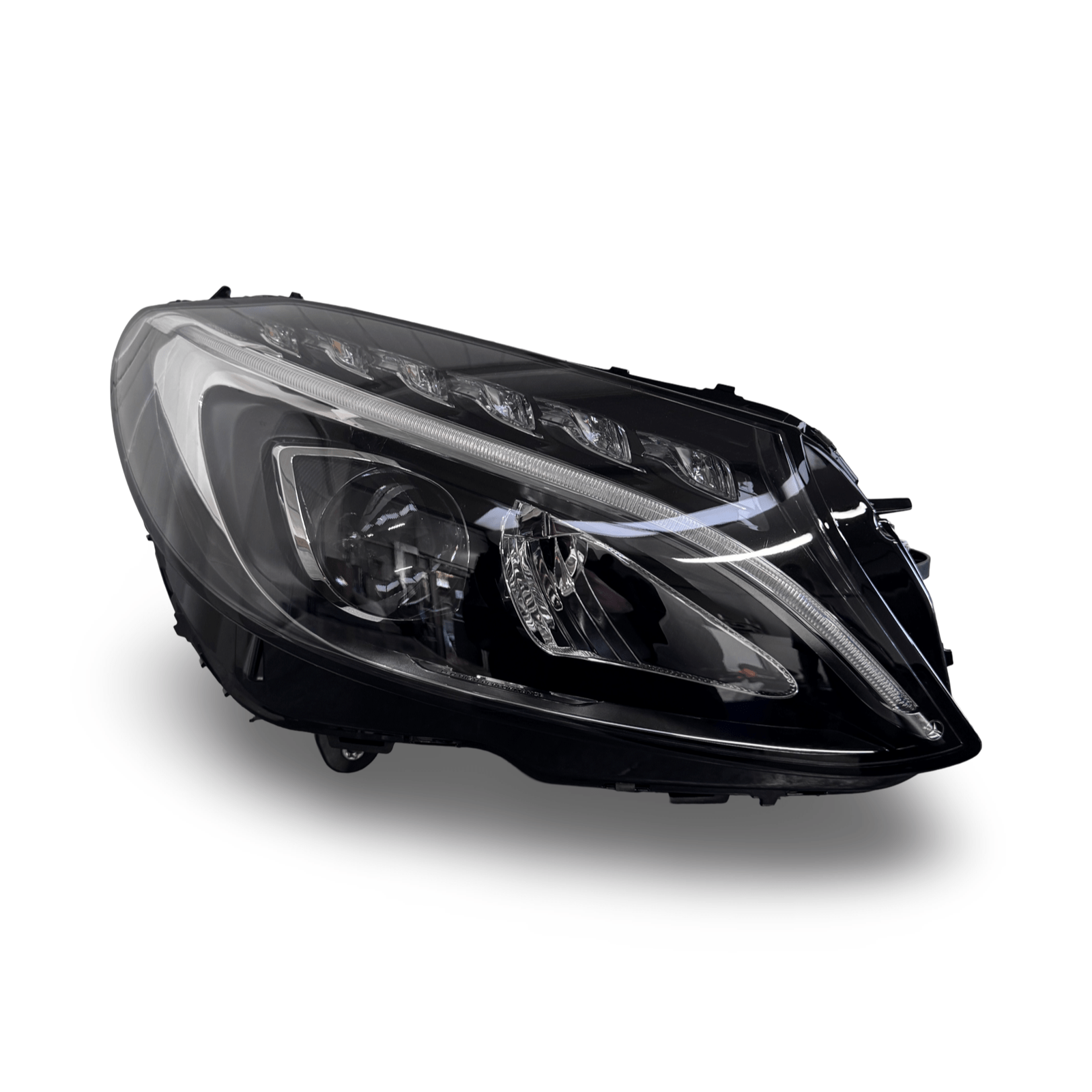 MERCEDES C CLASS W205 right side headlight static LED A2059067603 - GERMAN PARTS 