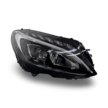 MERCEDES C CLASS W205 right side headlight static LED A2059067603 - GERMAN PARTS 