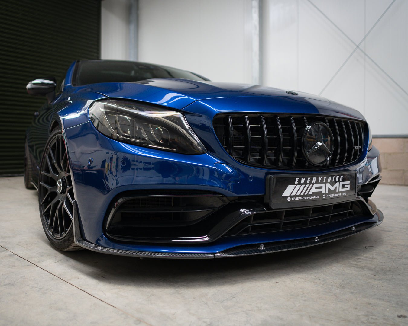 MERCEDES C63 / C63S W205 FACELIFT FRONT BUMPER GRILLES 2019+ - GERMAN PARTS 