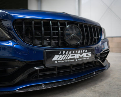 MERCEDES C63 W205 COUPE / SALOON PANAMERICANA GRILLE 2014 - 2018 (WITHOUT CAMERA) - GERMAN PARTS 