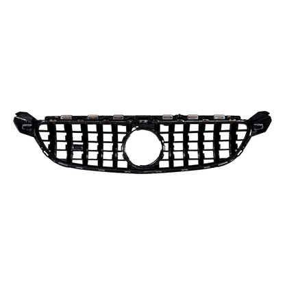 MERCEDES C63 W205 COUPE / SALOON PANAMERICANA GTR GRILLE 2014 - 2018 OEM LOOK - GERMAN PARTS 
