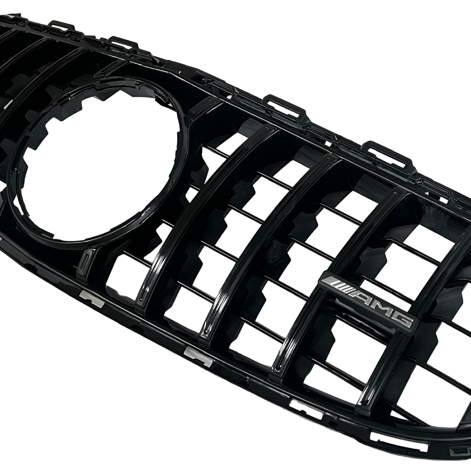 MERCEDES C63 W205 COUPE / SALOON PANAMERICANA GTR GRILLE 2014 - 2018 OEM LOOK - GERMAN PARTS 