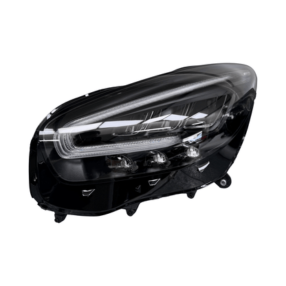 Mercedes AMG GT C190 LED Facelift Headlights Pair Left and Right (Conversion Kit) A1909060501 A1909060601 - GERMAN PARTS 