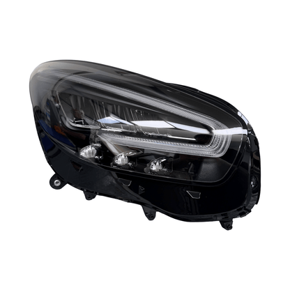 Mercedes AMG GT C190 LED Facelift Headlights Pair Left and Right (Conversion Kit) A1909060501 A1909060601 - GERMAN PARTS 