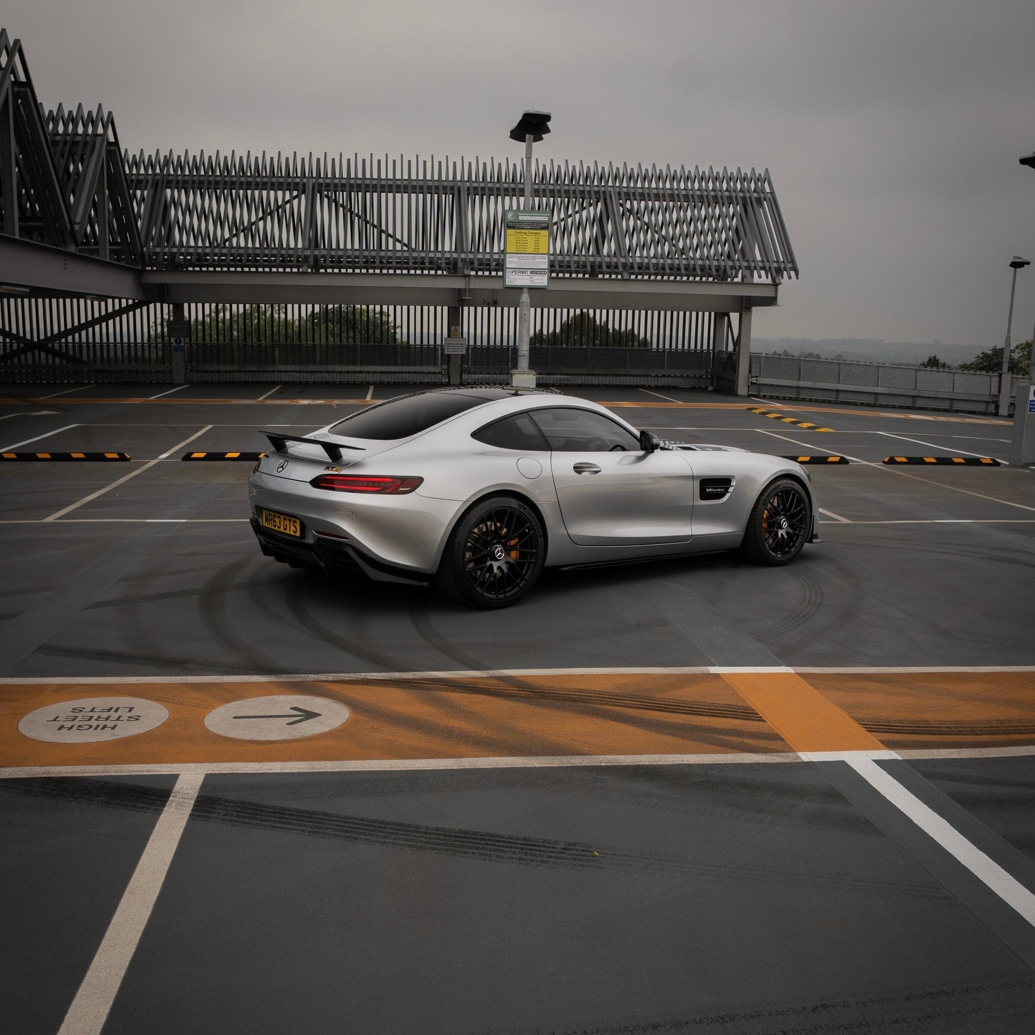 Mercedes AMG GT / GTS Edition 1 Spoiler + Plinth Genuine OEM A1907930000 - GERMAN PARTS 