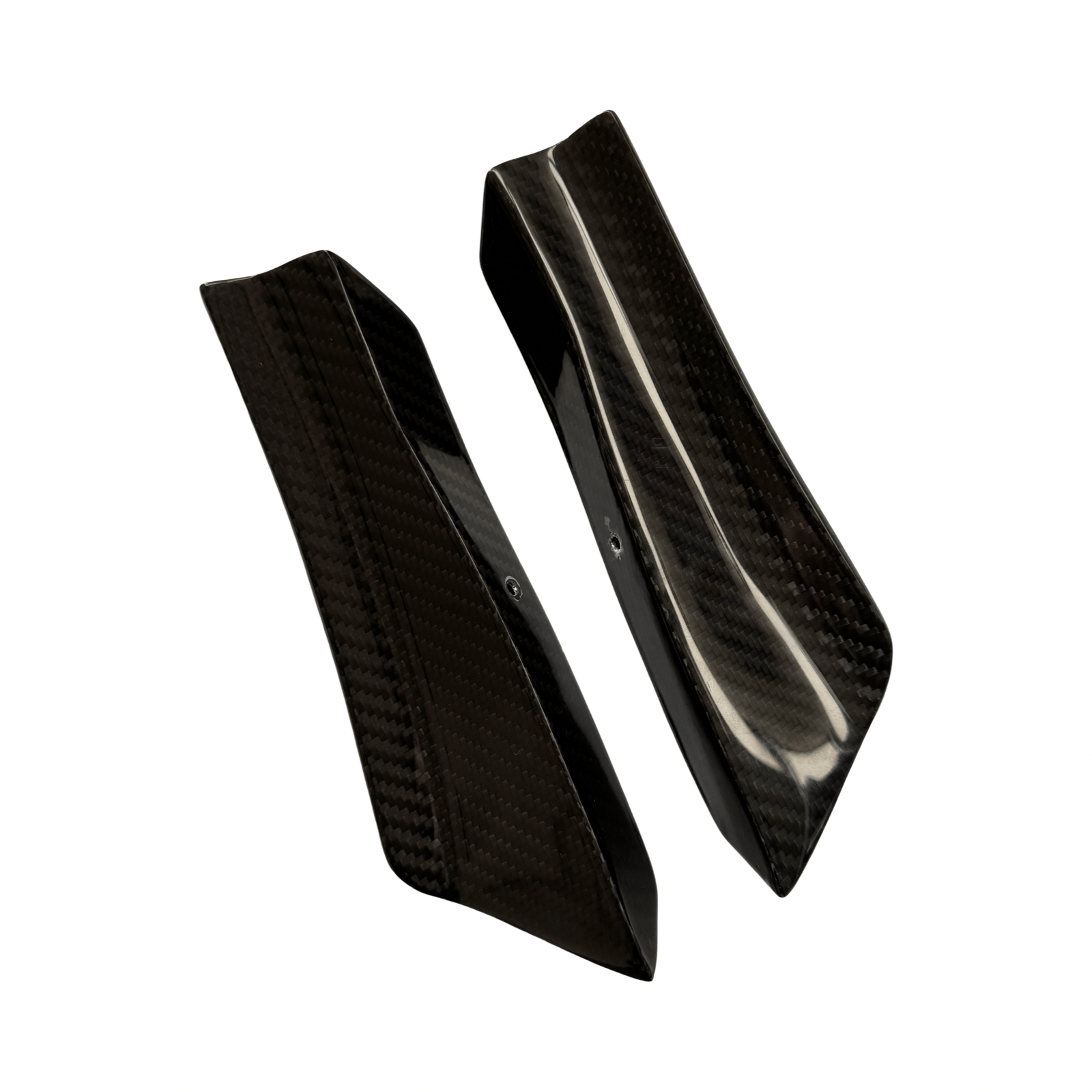 Mercedes AMG GT / GTS / GTC W190 C190 Front Bumper Carbon Canards 2017 - 2021 - GERMAN PARTS 