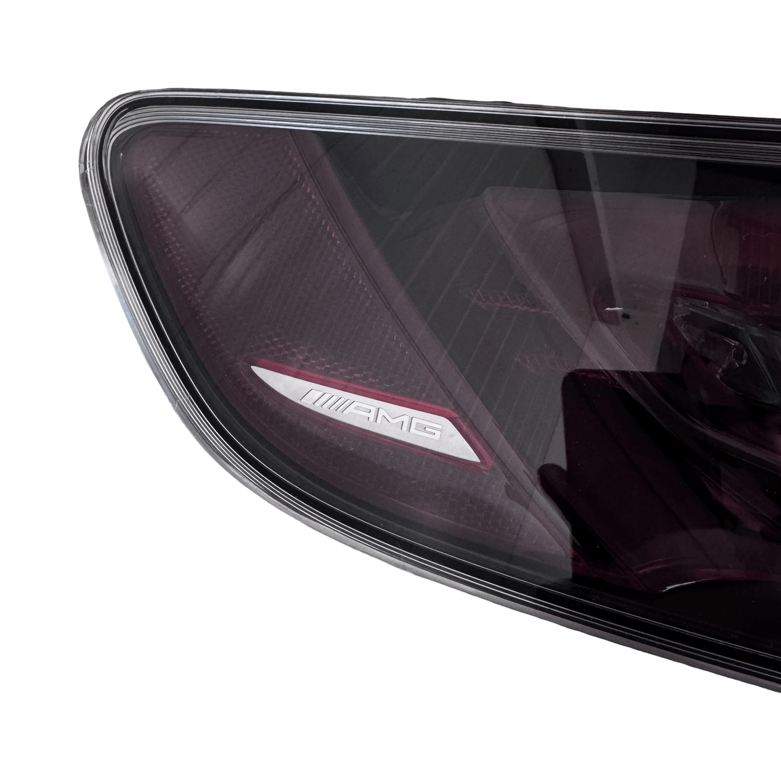 Mercedes AMG GT W190 C190 Tinted Facelift Left Rear Light A1909061501 (black) - GERMAN PARTS 