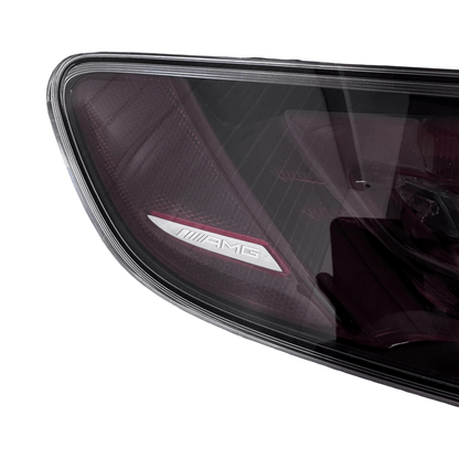 Mercedes AMG GT W190 C190 Tinted Facelift Left Rear Light A1909061501 (black) - GERMAN PARTS 