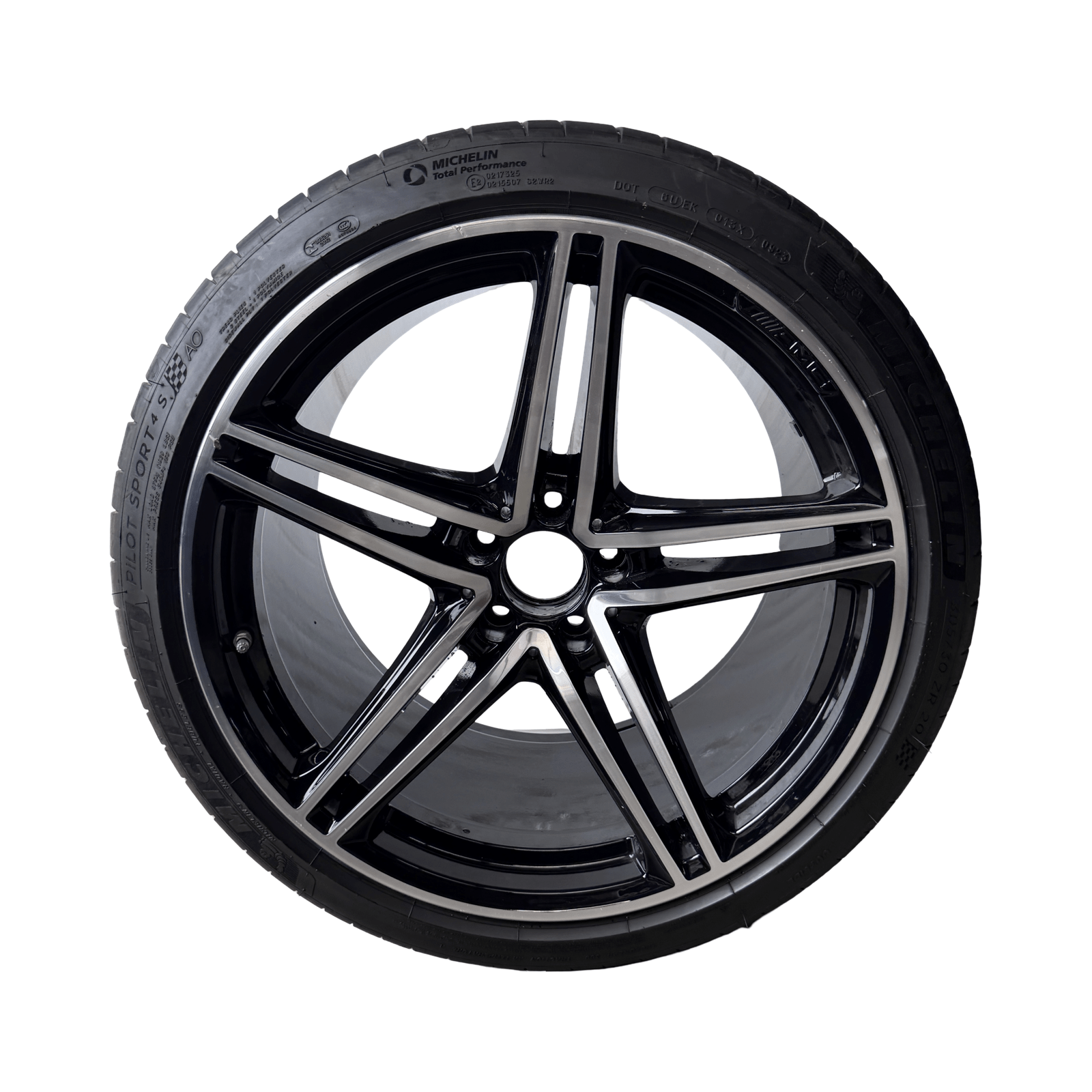 Mercedes AMG GTC / GTR C190 Multi Spoke 19 / 20 Inch Alloys Set of 4 A1904011900 A1904011800 - GERMAN PARTS 