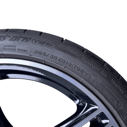 Mercedes AMG GTC / GTR C190 Multi Spoke 19 / 20 Inch Alloys Set of 4 A1904011900 A1904011800 - GERMAN PARTS 