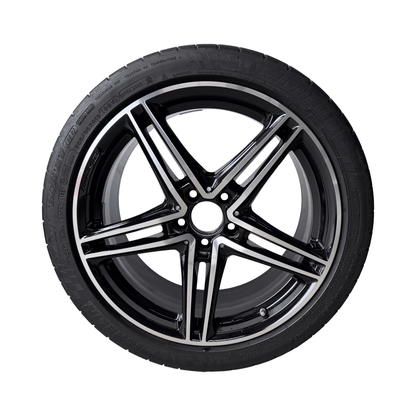 Mercedes AMG GTC / GTR C190 Multi Spoke 19 / 20 Inch Alloys Set of 4 A1904011900 A1904011800 - GERMAN PARTS 