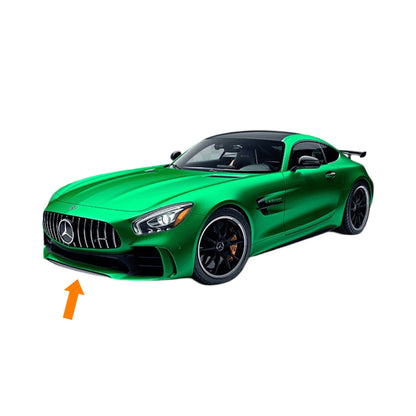 Mercedes AMG GTR C190 Carbon Front Bumper Trim A1908859703 - GERMAN PARTS 