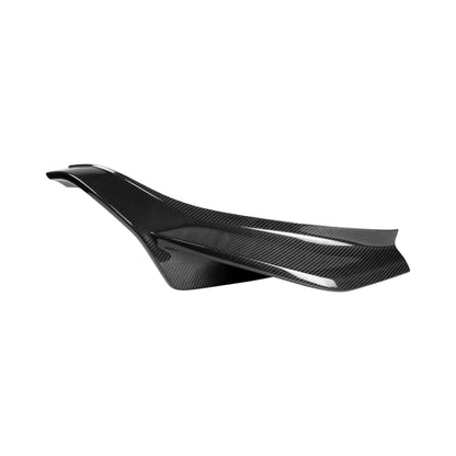 Mercedes AMG GTR C190 R190 Carbon Fiber Rear Bumper Gurney Flap Splitter Extension - GERMAN PARTS 