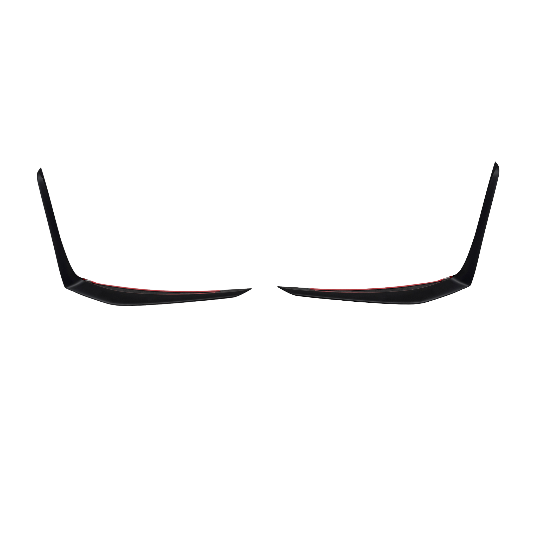 Mercedes AMG GTR R190 Front Bumper Side Spoiler Aero Splitter Kit Left & Right - GERMAN PARTS 
