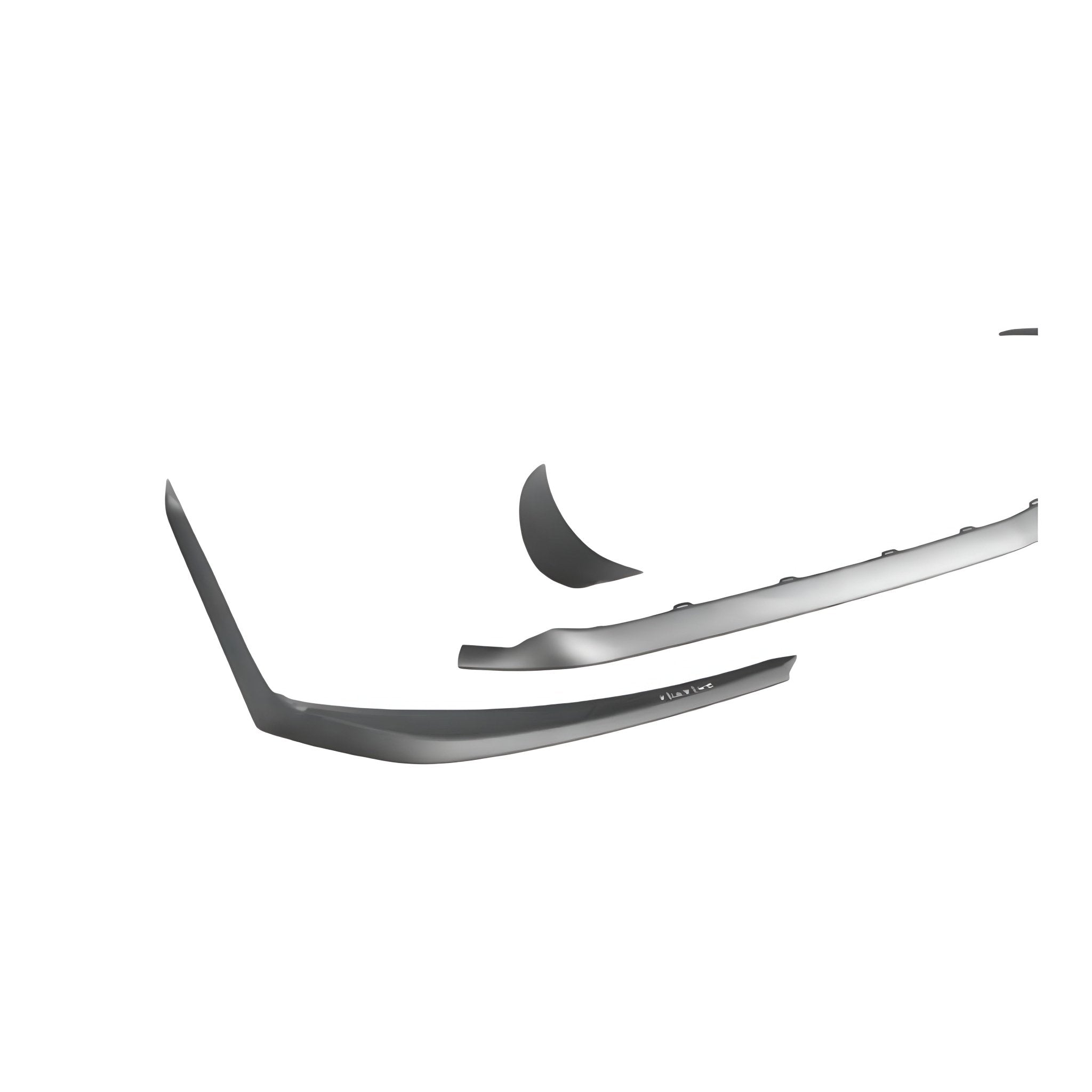 Mercedes AMG GTS GTC C190 50 Years Edition Front Spoiler Lip Aerodynamics Package Version 2 - GERMAN PARTS 