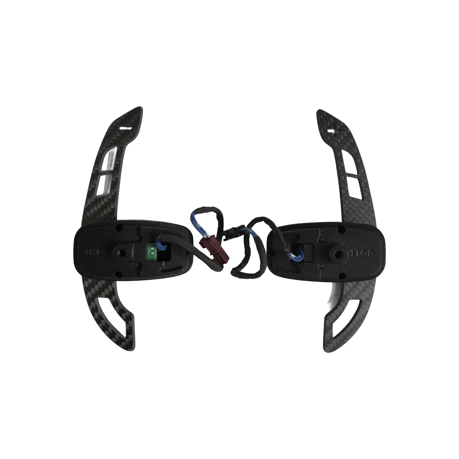 Mercedes AMG Steering Wheel Magnetic Paddle shifters 2015 - 2022 (CARBON) A0005453868 A0005453768 VERSION 2 - GERMAN PARTS 