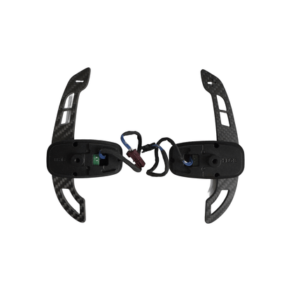 Mercedes AMG Steering Wheel Magnetic Paddle shifters 2015 - 2022 (CARBON) A0005453868 A0005453768 VERSION 2 - GERMAN PARTS 