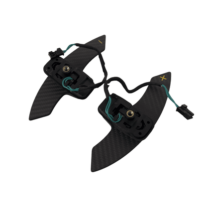 Mercedes AMG Steering Wheel Paddle shifters 2015 - 2022 (CARBON) A0005453868 A0005453768 - GERMAN PARTS 