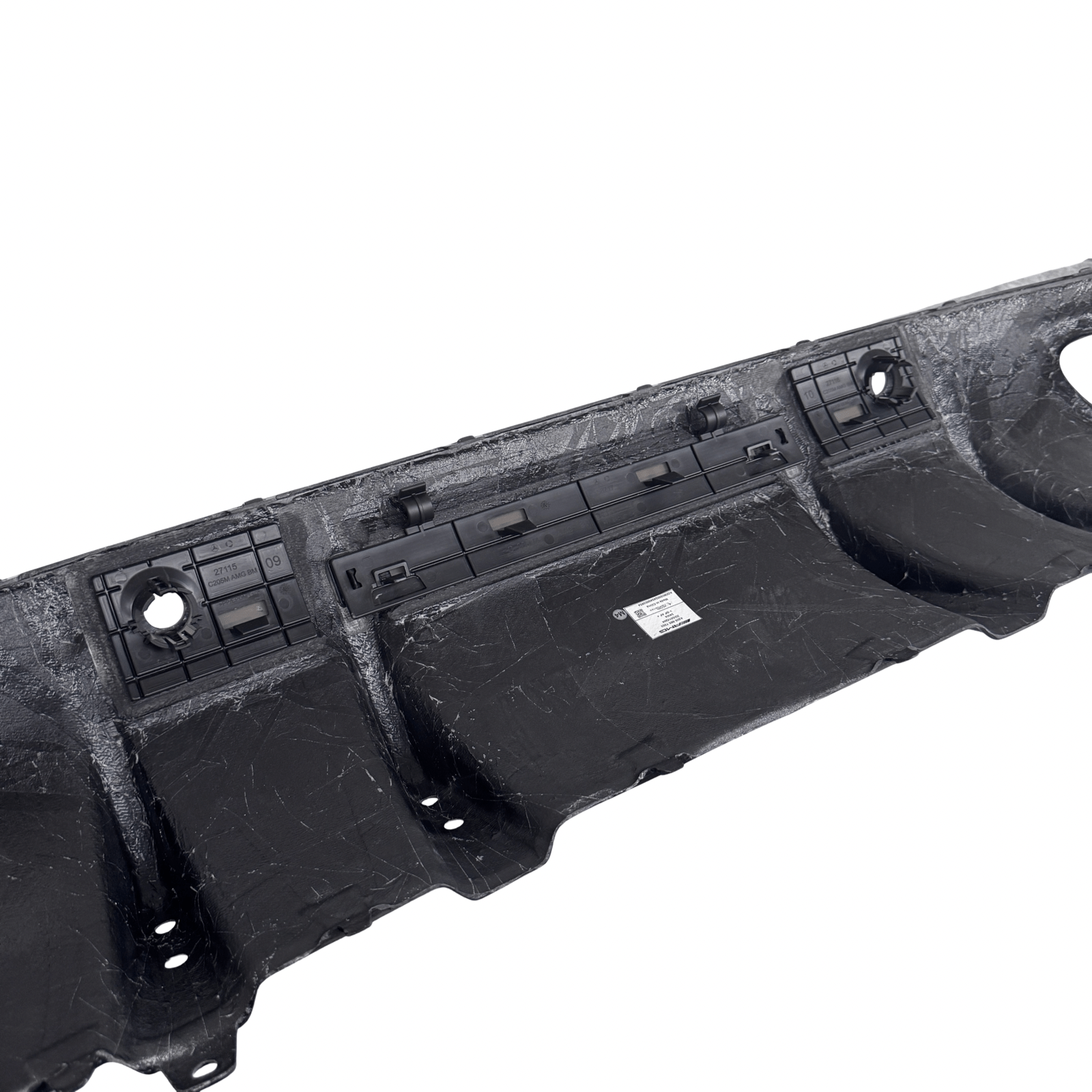 Mercedes C63 / C63s W205 Facelift Carbon Fibre Rear Bumper Diffuser OEM A2058857203 - GERMAN PARTS 